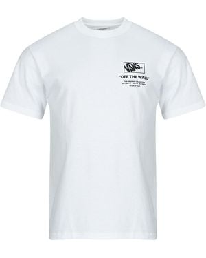 Vans T Shirt M Stockpile Ss - White