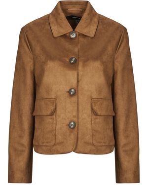 Vero Moda Jacket Vmjose Kelly Short Jacket - Brown