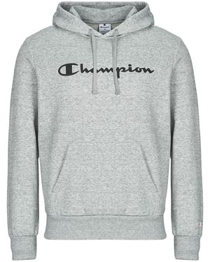 Champion Hoodies Hooded Sweatshirt - Grey