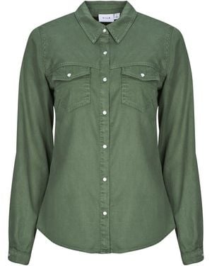 Vila Shirt Vibista - Green