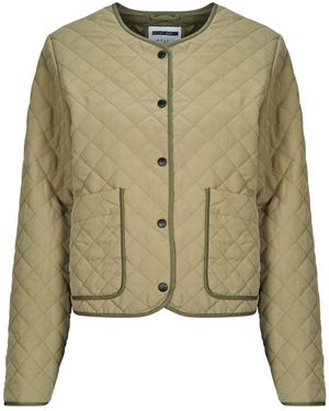 Noisy May Jacket Nmharper Quilted Jacket - Green
