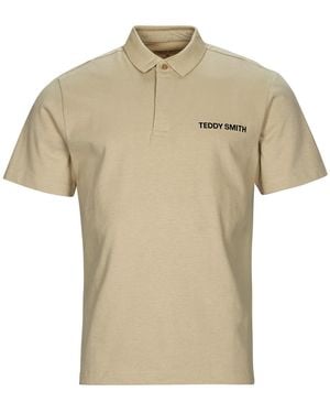 Teddy Smith Polo Shirt P-ray Mc - Natural