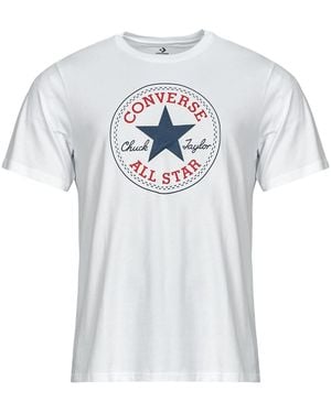 Converse T Shirt Chuck Patch Tee - White