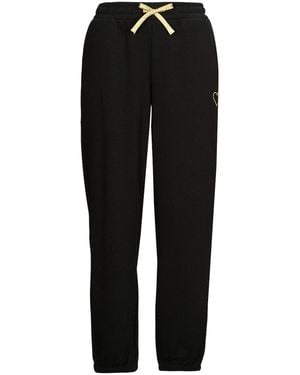 ONLY Tracksuit Bottoms Onlnoomi Glitter String Pant Cs Swt - Black