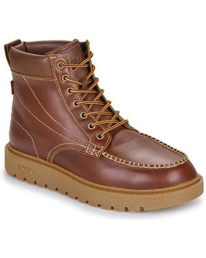 Levi's Mid Boots Abner Red Tab - Brown
