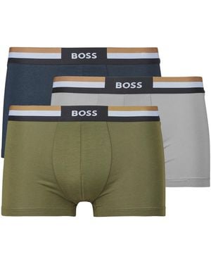 BOSS Boxer Shorts Trunk 3p Motion - Green
