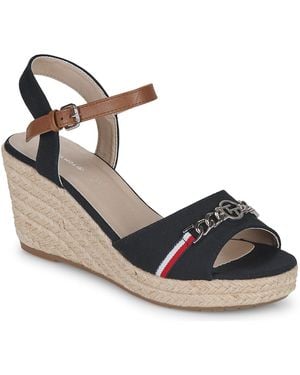 Tom Tailor Wedge Sandals Nomi - Blue