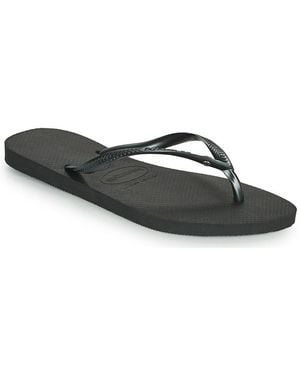 Havaianas Flip Flops / Sandals (shoes) Slim Crystal Sw Ii - Green