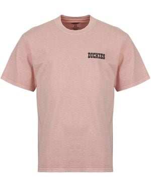 Dickies T Shirt Buchtell Ss Tee Bridal Rose - Pink