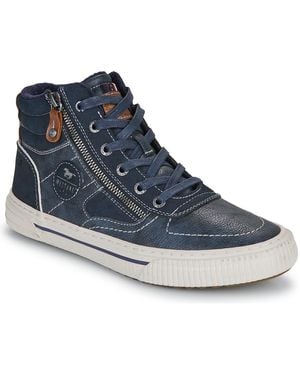 Mustang Shoes (high-top Trainers) Masha - Blue