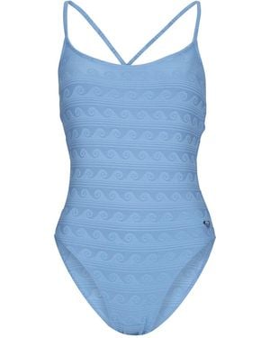 Roxy Swimsuits Paradise Wave One Piece - Blue