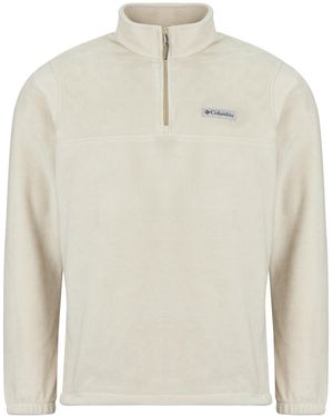 Columbia Fleece Jacket Steens Mountain Half Zip - White