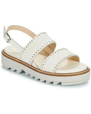 FRU.IT Sandals 8723-100-helga-taupe-water-gesso - White