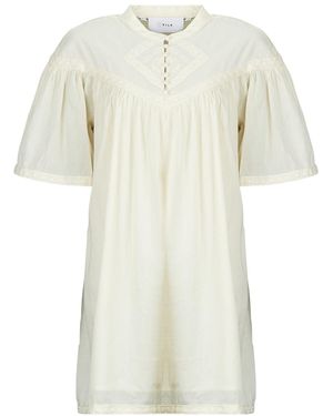 Vila Dress Viesma 2/4 Short Dress/c36 - White