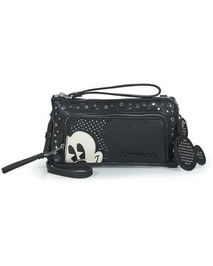 Desigual Pouch Mone Mickey Studstyle Lisa - Black