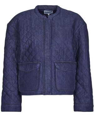 ONLY Jacket Onlhallie Quilted Dnm - Blue