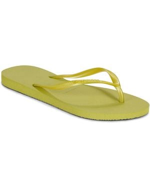 Havaianas Flip Flops / Sandals (shoes) Slim - Yellow