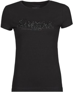 Guess Ss Cn Astrelle Tee T Shirt - Black