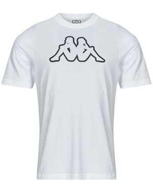 Kappa T Shirt Cromen - White