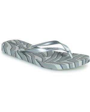 Ipanema Animal Print Fem Flip Flops / Sandals (shoes) - Blue