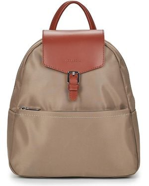 Hexagona Backpack Pop Backpack - Brown