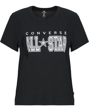 Converse T Shirt All Star Retro Tee - Black