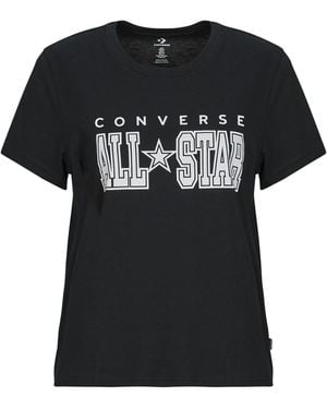 Converse T Shirt All Star Retro Tee - Black
