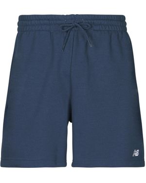 New Balance Shorts French Terry Short - Blue