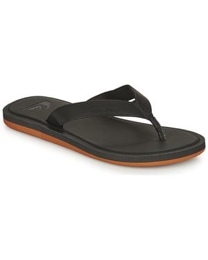 Quiksilver Molokai Nubuck Ii Flip Flops / Sandals (shoes) - Black