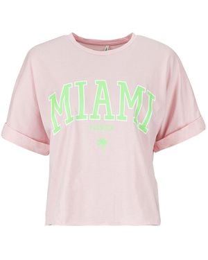 ONLY T Shirt Onlmindy Life - Pink
