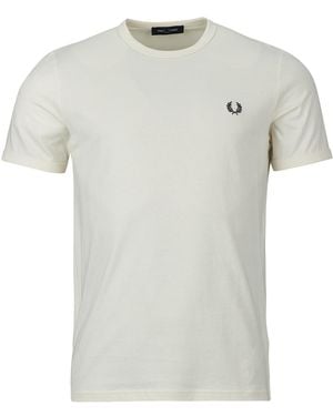 Fred Perry T Shirt Ringer T-shirt - Grey