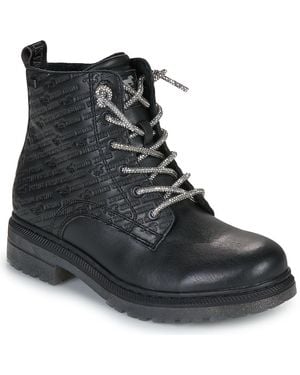 Mustang Mid Boots Patricia - Black