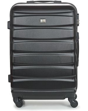 David Jones Hard Suitcase Chauvettini 65l Medium - Grey