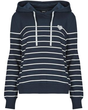 ONLY Hoodies Onladelle - Blue