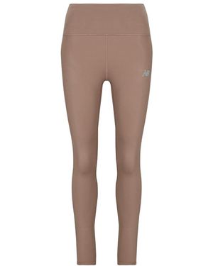 New Balance Tights Nb Harmony High Rise LEGGING - Brown