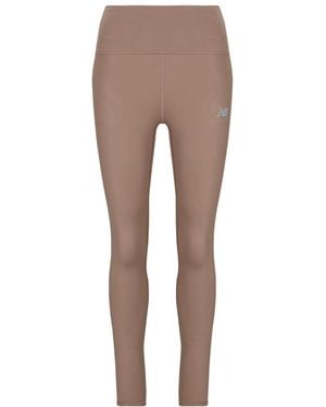 New Balance Tights Nb Harmony High Rise LEGGING - Brown