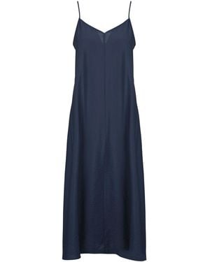 Vero Moda Long Dress Vmjosie - Blue