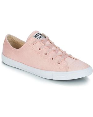 Converse All Star Dainty Ox Women's Shoes (trainers) In Multicolour - Pink
