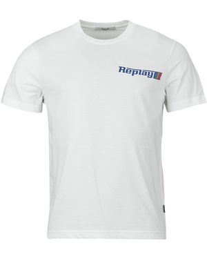 Replay T Shirt - White