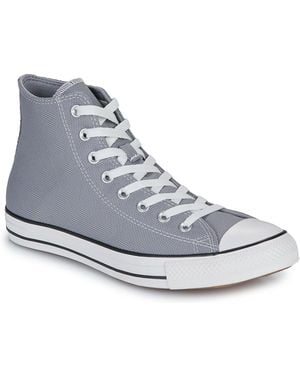 Converse Shoes (high-top Trainers) Chuck Taylor All Star Wide-fit - Blue