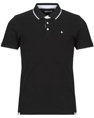 Jack & Jones Polo Shirt Jjepaulos - Black