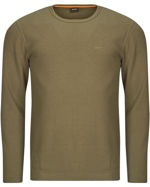 BOSS Long Sleeve T-shirt Tempesto - Green