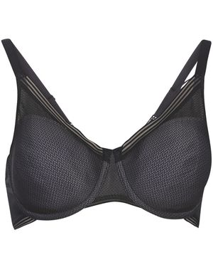 Triumph Infinite Sensation Women's Minimiser Bras In Black