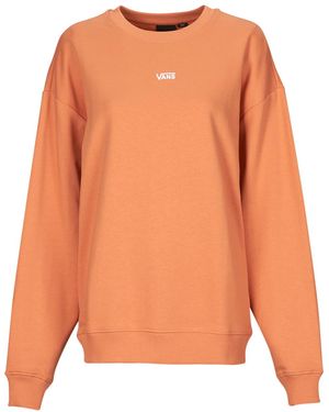 Vans Sweatshirts Flying V Os Ft Ls Crew - Orange