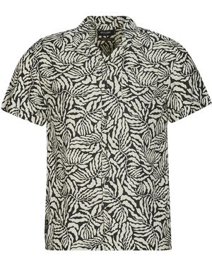 Deeluxe Short Sleeved Shirt Josias - Black