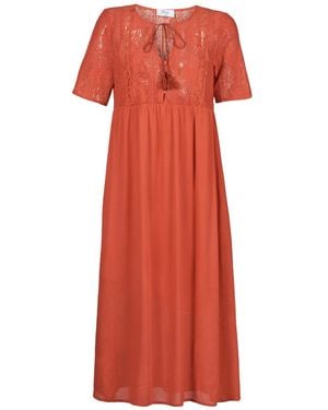 Betty London Orville Long Dress - Red
