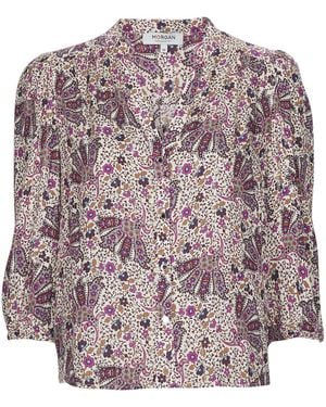 Morgan Shirt Cyan - Multicolour