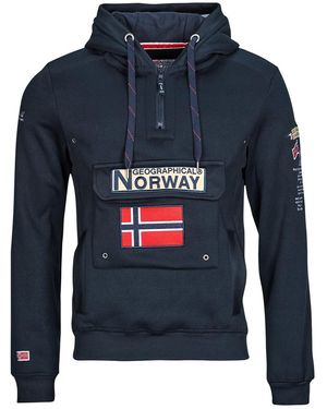 GEOGRAPHICAL NORWAY Sweatshirt Gymclass - Blue