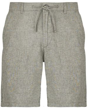 SELECTED Shorts Slhregular-brody Linen Bld Shorts - Grey
