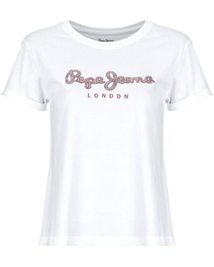 Pepe Jeans T Shirt Nadda - White